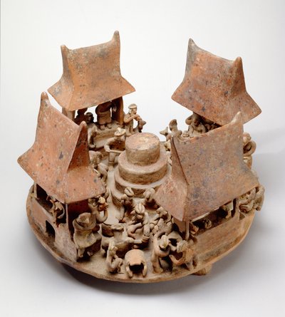 Centro ceremonial (cerámica) de Nayarit